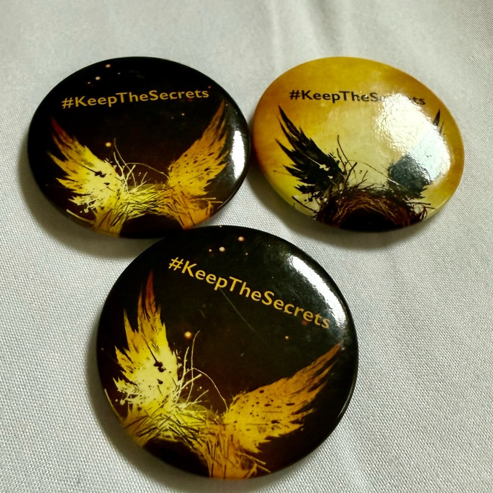 Harry Potter & the Cursed Child Parts 1 2 Theatre Pin #KeepTheSecrets BROADWAY